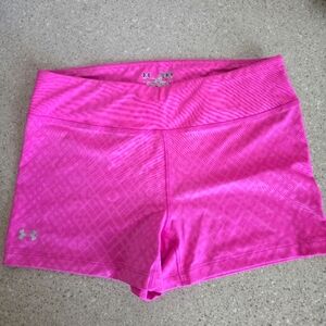 Under Armour running shorts PINK size M